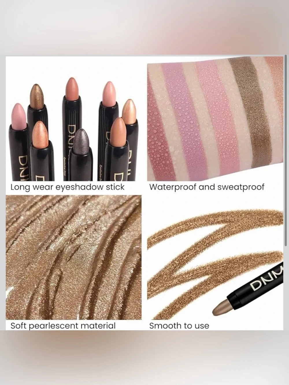 DNM Eyeshadow Sticks (Pick One) Waterproof and Long lasting